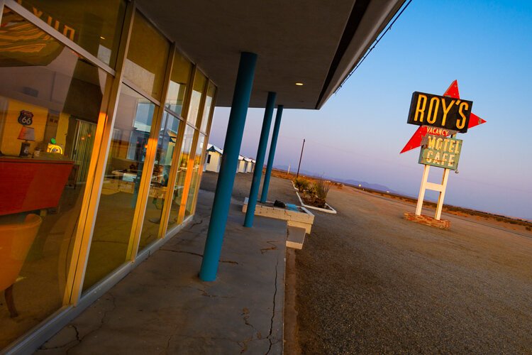 Roy's Motel & Cafe, Google View