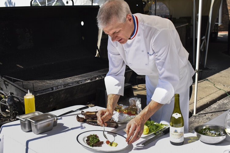 hef Brandon Chrostowski of EDWINS Leadership and Restaurant Institute will lead participants through making Mediterranean rubbed skirt steak.