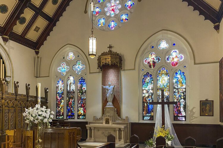 Sacred Heart  of Jesus Altar at St. Paul’s