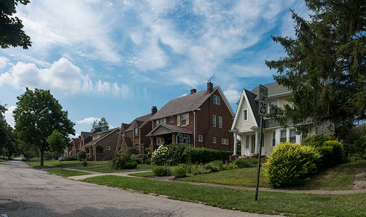 South Hills neighborhood in Old Brooklyn