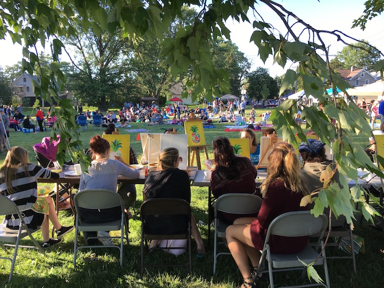Painting in the Park