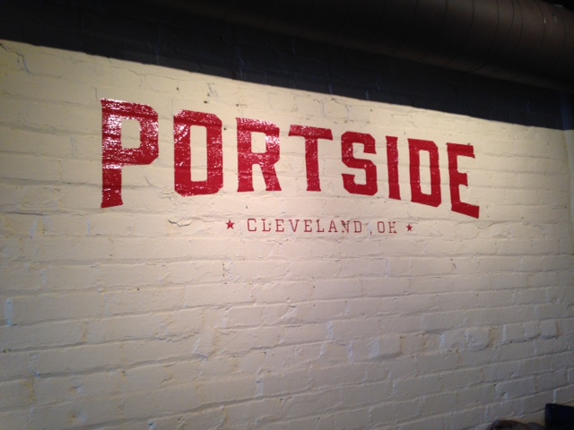 Brick wall at Portside Distillery and Brewery
