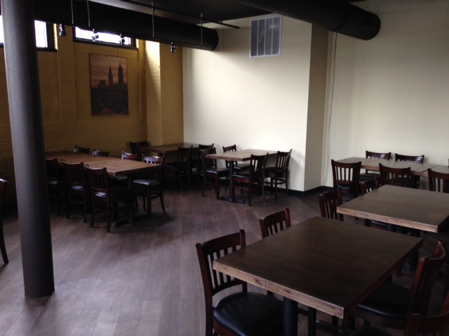 Quiet room off the main bar