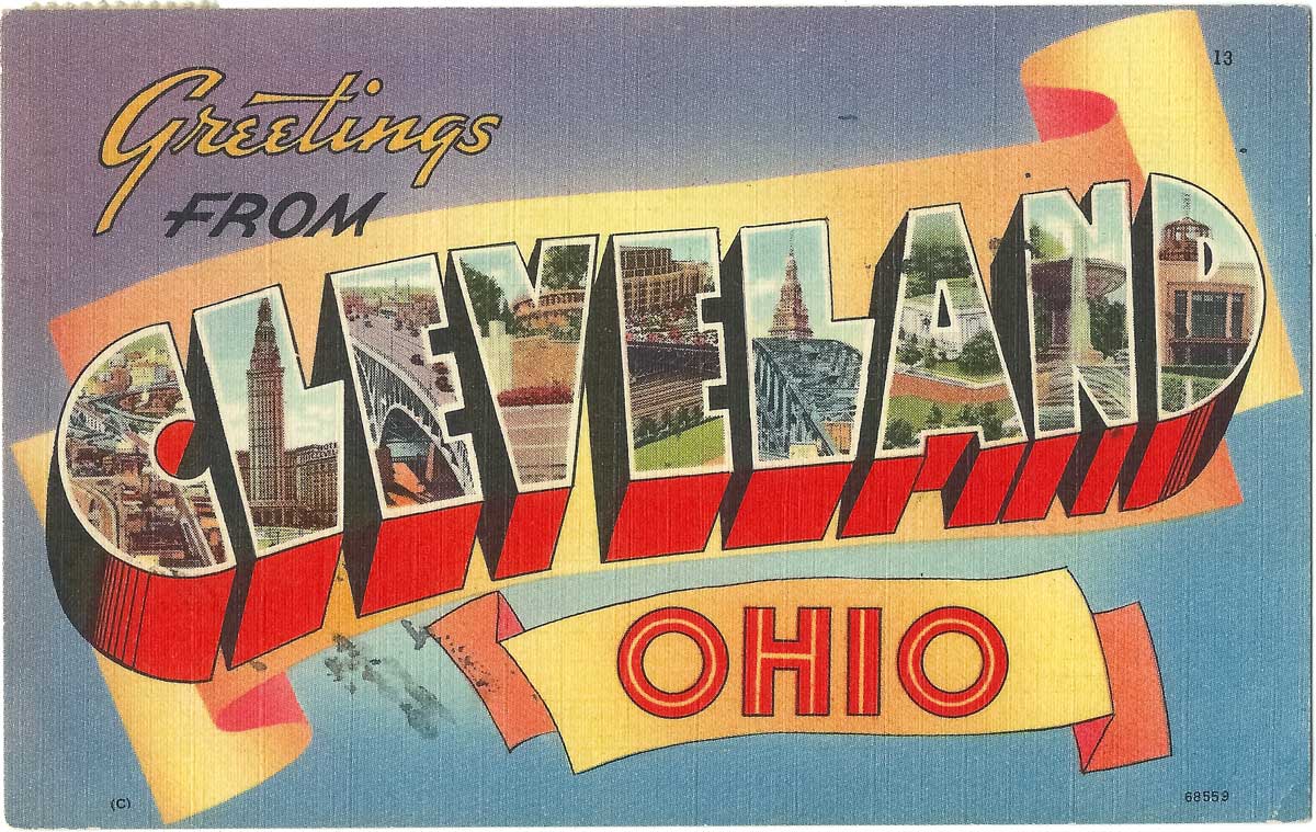 Greetings from Cleveland Ohio (ca 1945)