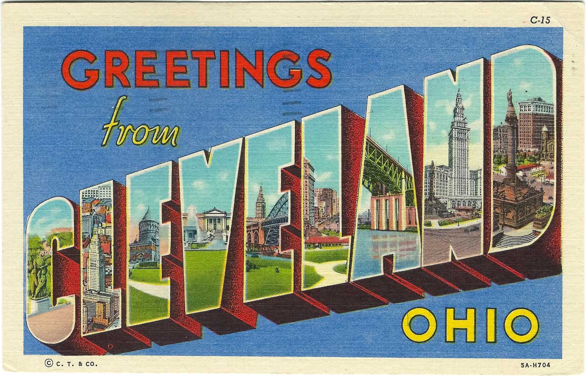 Greetings from Cleveland Ohio (late 50s)