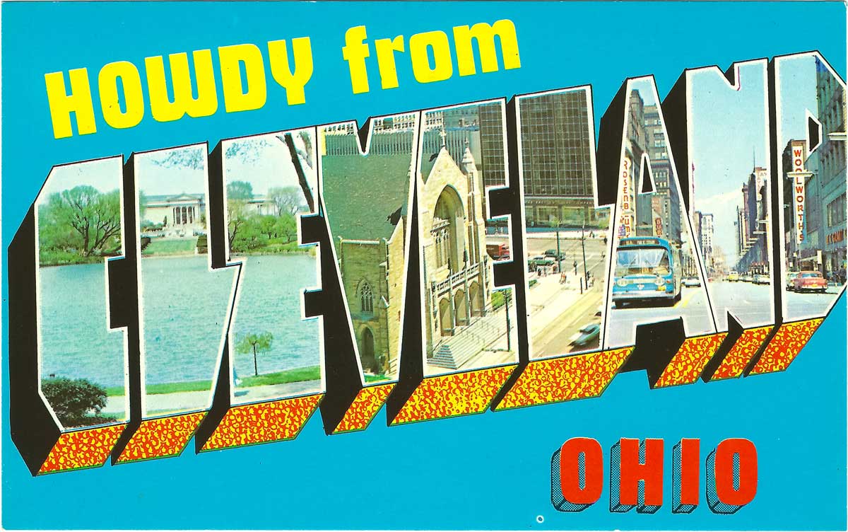 Howdy from Cleveland Ohio (ca 1940s)