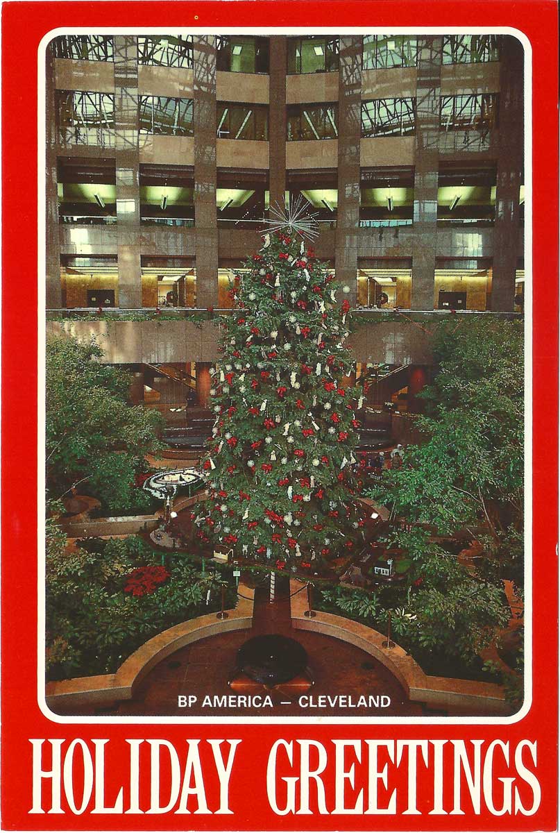 Holiday Greetings, BP America, Cleveland, ca 1990