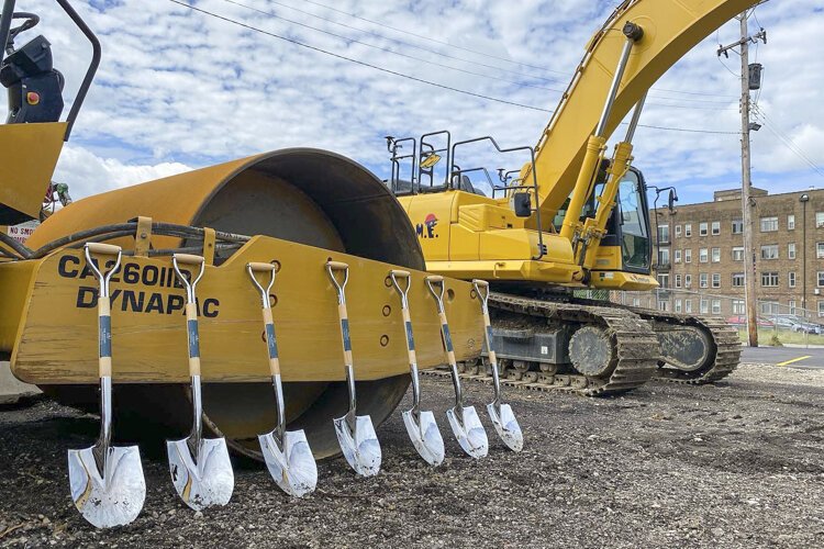 Top of the Hill groundbreaking ceremony.