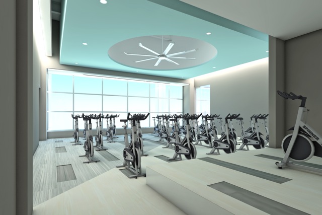 Interior rendering of new downtown YMCA
